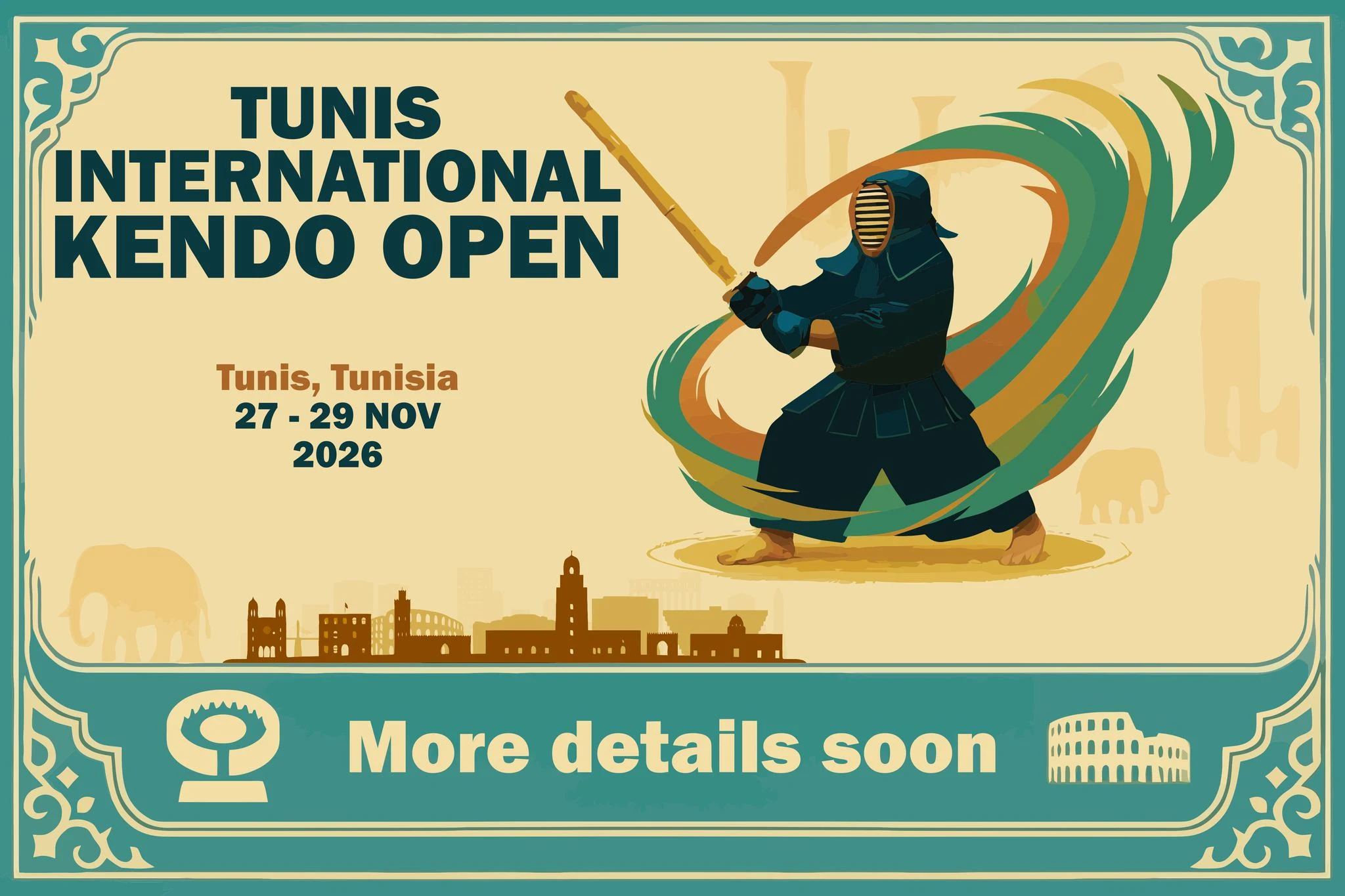 Tunis International Kendo Open 2026 — Announcement